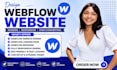 fix webflow website bugs issues cms problems responsive layout
