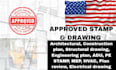 draft stamp permit ready architectural drawing structural plan mep design hvac