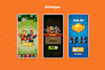 design 2d game UI and characters