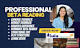 provide detailed book beta read  feedback your fiction non fiction book