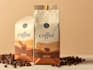 create coffee label and packaging design