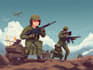 create military themed illustration for you