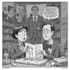 front page wit sharp newspaper cartoon illustrations