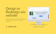 design a stunning, responsive wix website for your business
