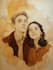 paint custom couple portrait