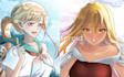 create japanese anime style illustration characters