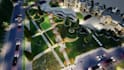 design landscape, garden, backyard, terrace with pool