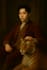 create a royal and realistic ai art of you and your pet