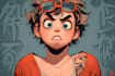 do a digital cartoon illustration