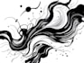 custom an abstract black tattoo design