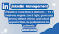 be your linkedin manager
