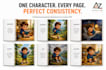 create children book illustrations for amazon KDP