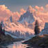 do stunning fantasy landscape, background illustration