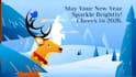 create a custom animated christmas greeting video