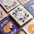 create cute greeting cards with lettering and illustrations