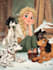 make a disney children cartoon illustration