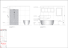 draw architectural drawings of your bathroom