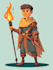 do 2d character design, 2d game character, concept