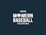 design outstanding modern baseball training website logo with express deliver