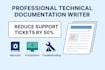write clear user manuals booklets and how to guides for your product