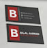 design and professional business visiting card