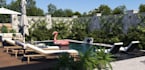 reconstruct backyard landscape, fire lounge, pool patio,functional outdoor space