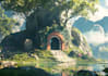 create high quality 3d environment art, concept art, fantasy art, sci fi art