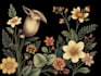 draw an animal and botanical illustration