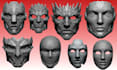 sculpt 3d mask 3d helmet cosplay mask and armor 3d custom mask for printing