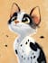 draw cartoon pet portrait in disney style illustration