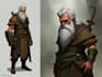 draw a realistic character concept art