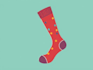 design custom and unique socks design