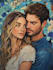 create a romantic couple portrait in my art style