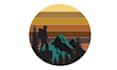do modern hiking t shirt design