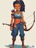 design unique 2d game characters, animations, and nfts