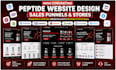 build fda compliant peptide ecommerce website research peptide store peptide ads
