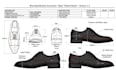 create a professional footwear tech pack specification