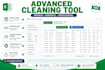 clean excel CSV files with one click gui tool