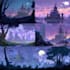 digitally paint fantasy landscape