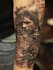 custom an abstract black tattoo design