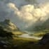 create fantasy landscape illustrations