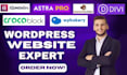 design or fix wordpress websites with elementor pro, beaver builder or wpbakery