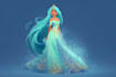draw you as a disney princess