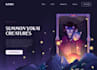 create 3d website animated website webflow animation landing page webflow design