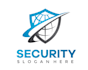 design professional technology crypto security logo