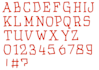 make a cartoon font from your idea