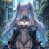 elegant bold style anime artwork