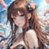 sensual anime muse illustration