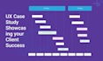 write a ux case study showcasing your client success