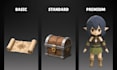 create 3d low poly custom characters ready for rigging, animation and game asset